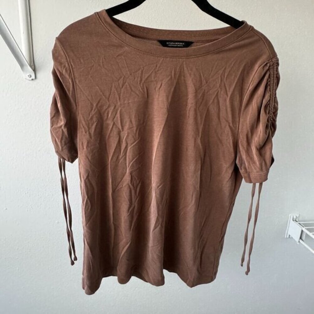 Banana Republic Sandwash Modal Brownstone Tee